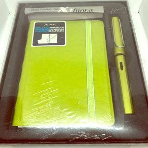 Lamy Al Star Charged Green & Filofax